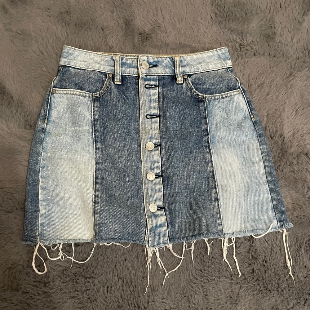 pacsun two toned skirt